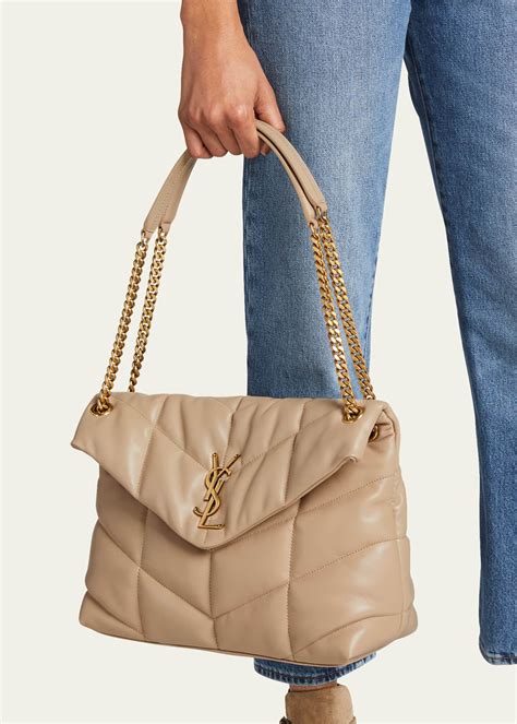 ysl y flap bag|YSL shoulder bag beige.